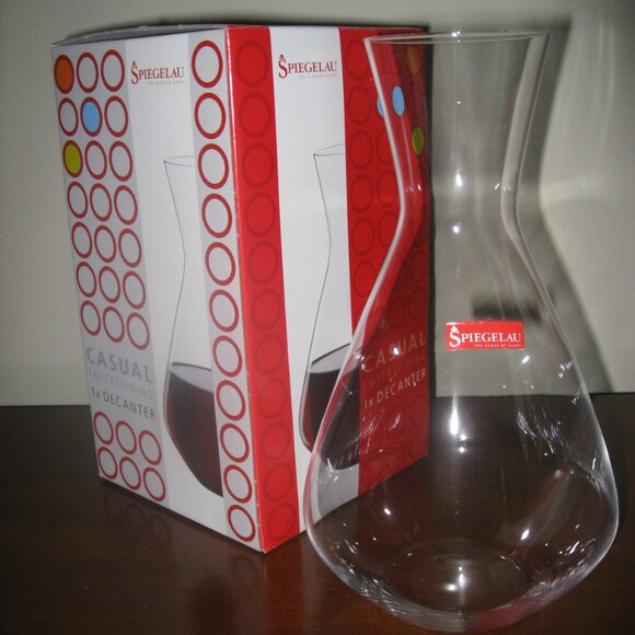 Spiegelau Wine Decanter Carafe Glass, 1L - Picture 3 of 5